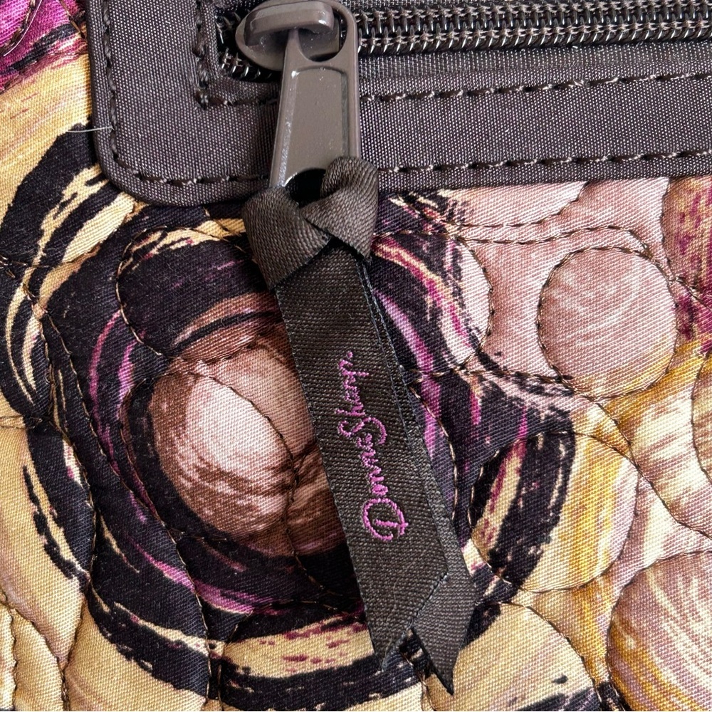 Donna Sharp Expression Vibrant Quilted Crossbody … - image 3